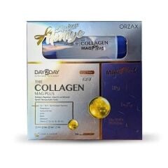 Day2Day Collagen Mag Plus Çilek Karpuz Aromalı 30 Saşe + Shaker Hediyeli  SKT:06.26