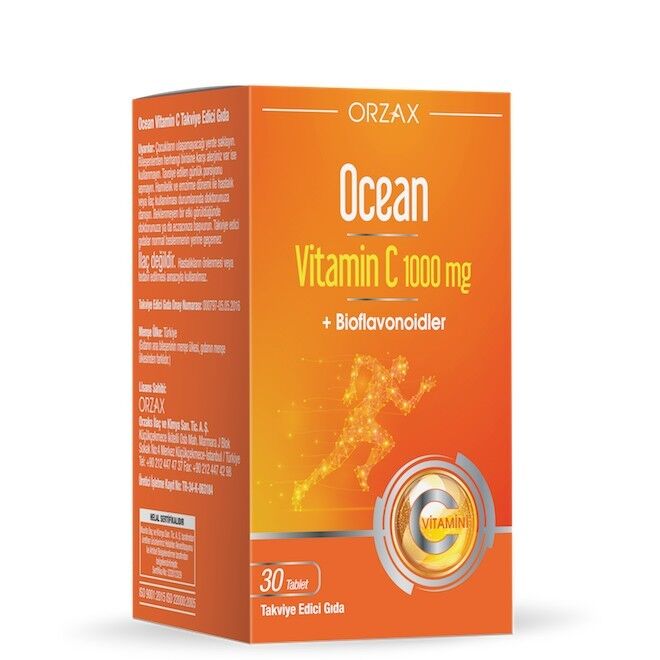 Ocean Vitamin C 1000 mg 30 Tablet SKT:09.27