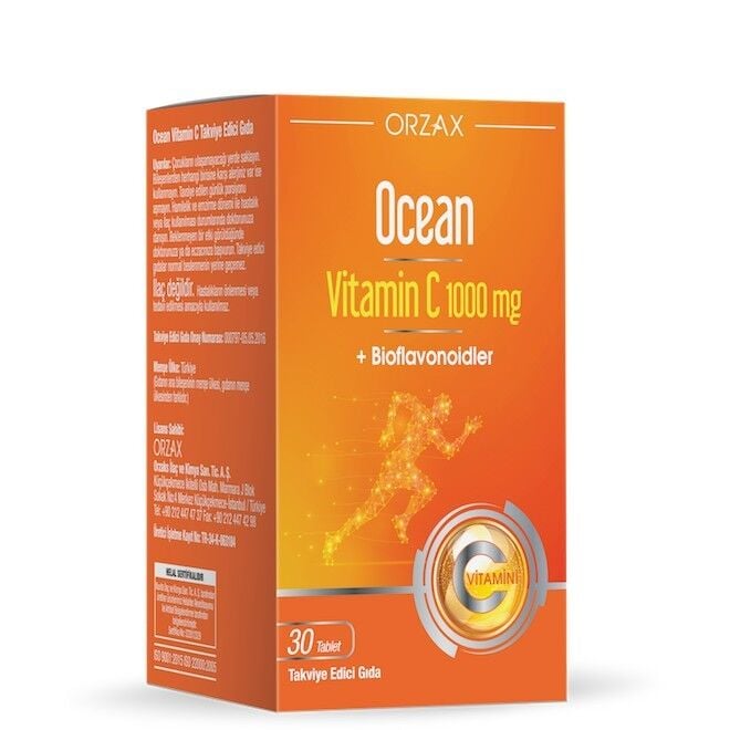 Ocean Vitamin C 1000 mg 30 Tablet SKT:09.27