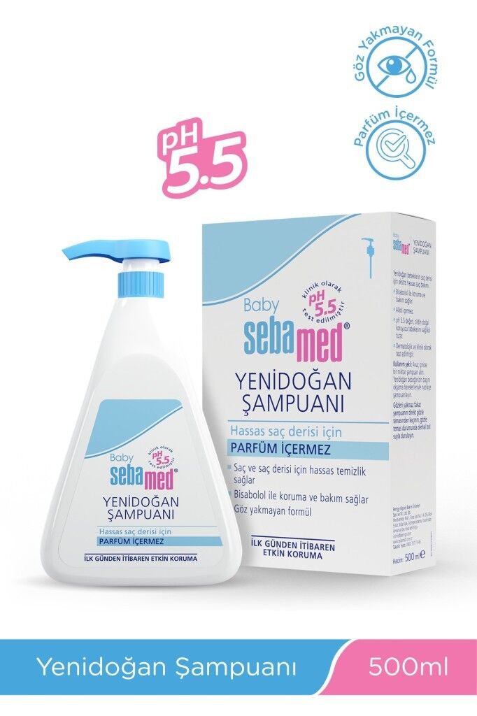 Sebamed Yenidoğan Şampuan 500 ml