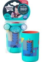 Tommee Tippee Kulpsuz Desenli 360 Derece Bardak 250 ml - Yeşil