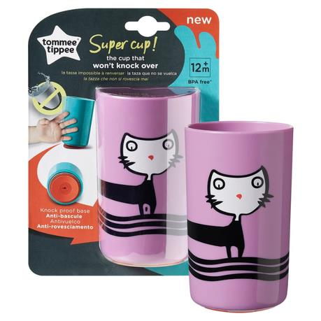 Tommee Tippee Super Cup Devrilmez Bardak 300 ml Mor